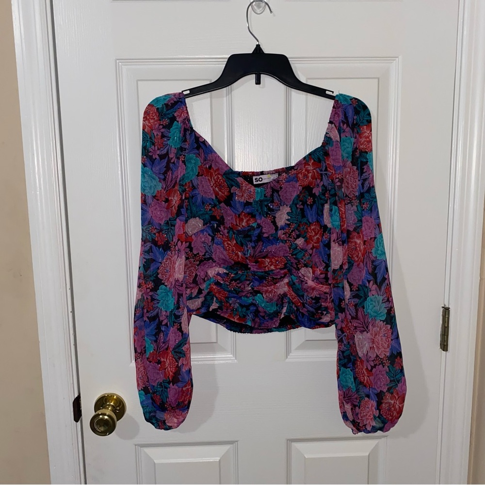 Multicolor Gypsy Blouse